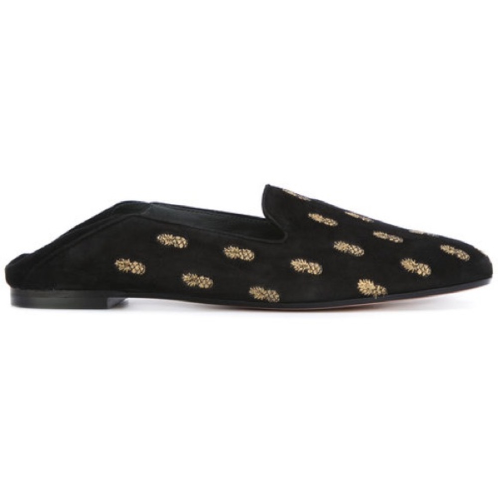 Aquazzura Suede Loafers